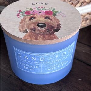 Sand + Fog Blue Lavender Musk Candle